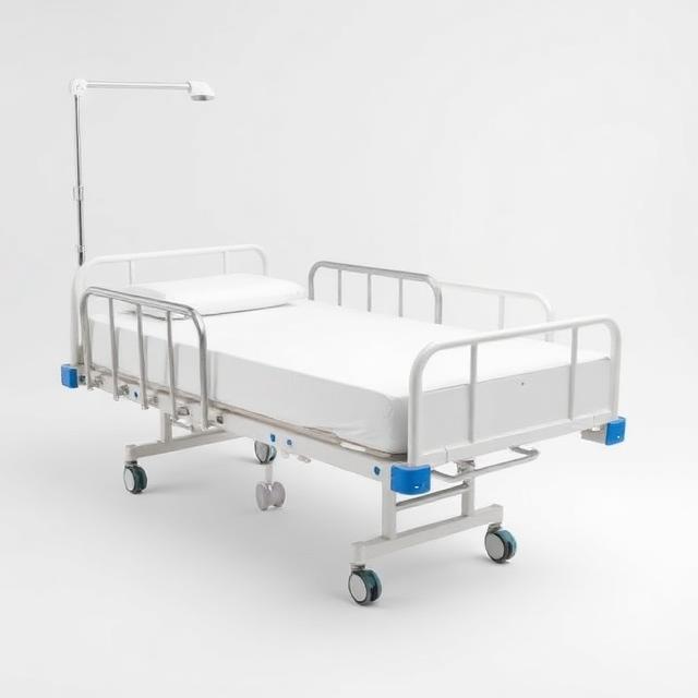 Manual Hospital Bed with Mattress on rent in Thiruvananthapuram